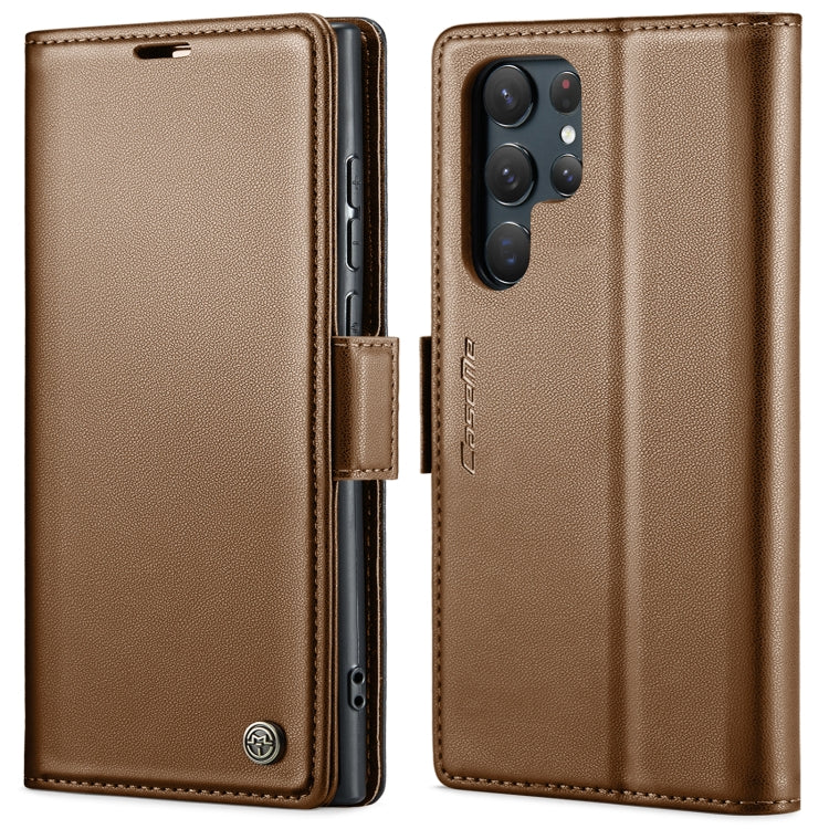 Custodia portafoglio in pelle con fibbia per Samsung Galaxy