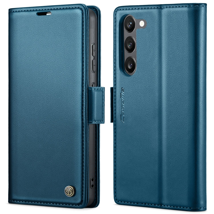 Custodia portafoglio in pelle con fibbia per Galaxy S23 5G