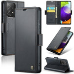 Custodia portafoglio in pelle con fibbia per Samsung Galaxy