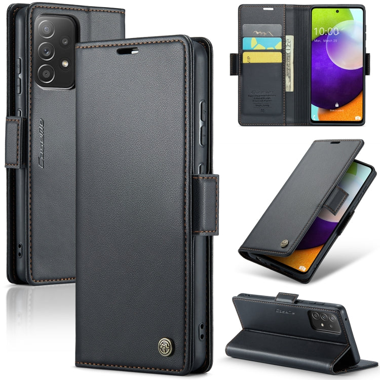 Custodia portafoglio in pelle con fibbia per Samsung Galaxy