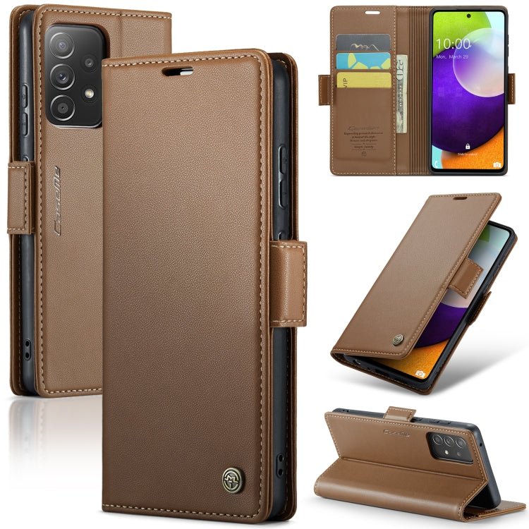 Custodia portafoglio in pelle con fibbia per Samsung Galaxy