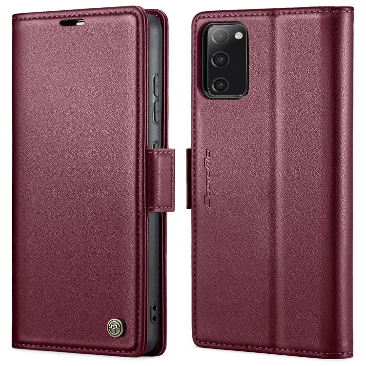 Custodia portafoglio in pelle con fibbia per Samsung Galaxy