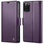Custodia portafoglio in pelle con fibbia per Samsung Galaxy