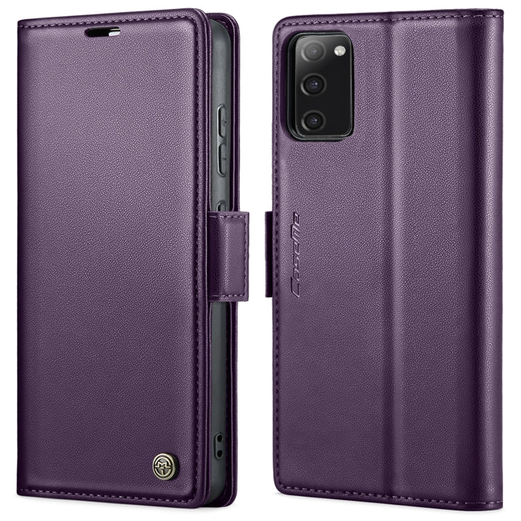Custodia portafoglio in pelle con fibbia per Samsung Galaxy