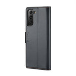 Custodia portafoglio in pelle con fibbia per Samsung Galaxy S21 5