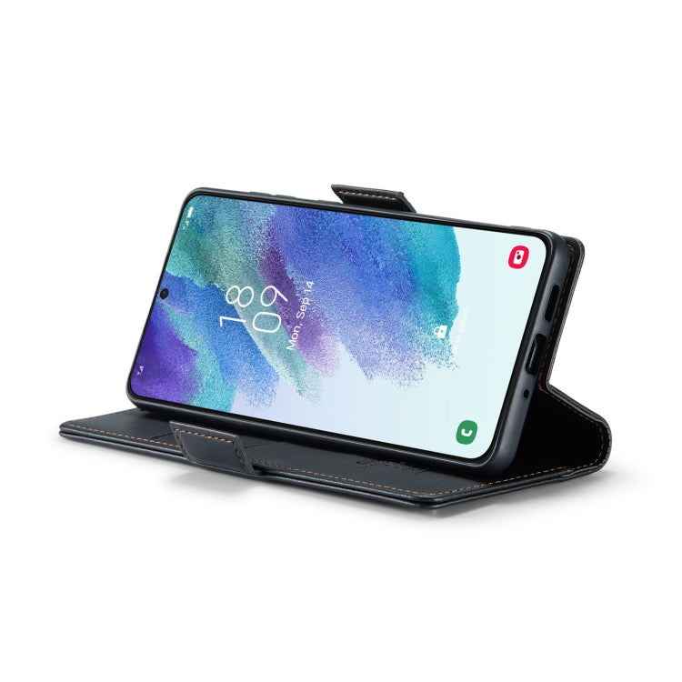 Custodia portafoglio in pelle con fibbia per Samsung Galaxy S21 5