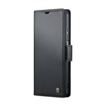 Custodia portafoglio in pelle con fibbia per Samsung Galaxy