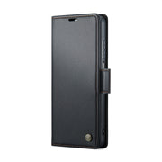Custodia portafoglio in pelle con fibbia per Samsung Galaxy