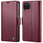 Custodia portafoglio in pelle con fibbia per Samsung Galaxy