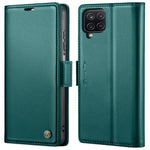 Custodia portafoglio in pelle con fibbia per Samsung Galaxy