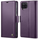 Custodia portafoglio in pelle con fibbia per Samsung Galaxy