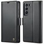 Custodia portafoglio in pelle con fibbia per Samsung Galaxy S21 5