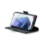 Custodia portafoglio in pelle con fibbia per Samsung Galaxy S21+