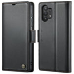 Custodia portafoglio in pelle con fibbia per Samsung Galaxy