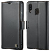 Custodia portafoglio in pelle con fibbia per Samsung Galaxy A40