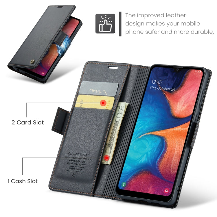 Custodia portafoglio in pelle con fibbia per Samsung Galaxy A40