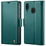 Custodia portafoglio in pelle con fibbia per Samsung Galaxy A40