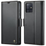 Custodia portafoglio in pelle con fibbia per Samsung Galaxy S20