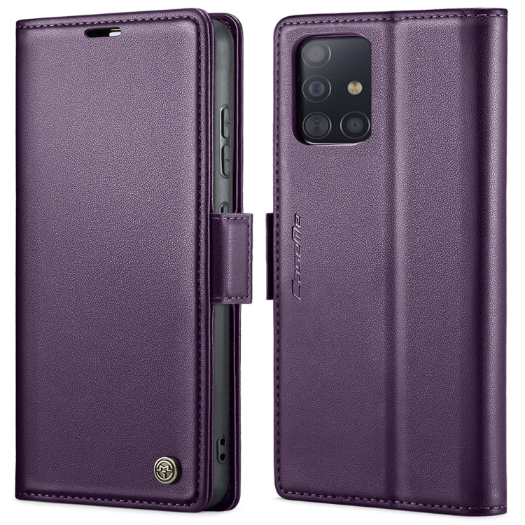 Custodia portafoglio in pelle con fibbia per Samsung Galaxy S20