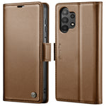 Custodia portafoglio in pelle con fibbia per Samsung Galaxy