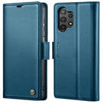 Custodia portafoglio in pelle con fibbia per Samsung Galaxy
