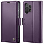 Custodia portafoglio in pelle con fibbia per Samsung Galaxy