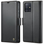 Custodia portafoglio in pelle con fibbia per Samsung Galaxy S20
