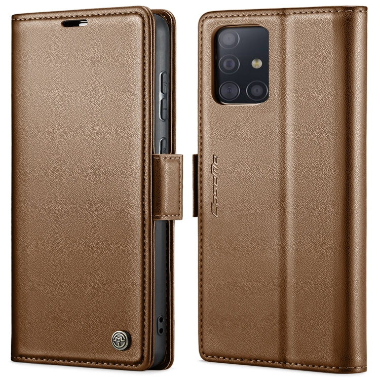 Custodia portafoglio in pelle con fibbia per Samsung Galaxy S20
