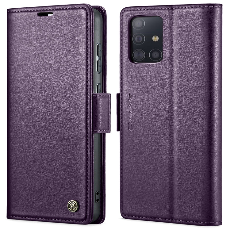 Custodia portafoglio in pelle con fibbia per Samsung Galaxy S20