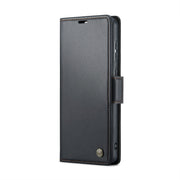 Custodia portafoglio in pelle con fibbia per Samsung Galaxy