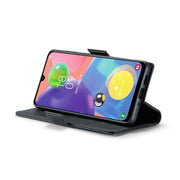 Custodia portafoglio in pelle con fibbia per Samsung Galaxy