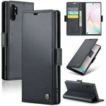 Custodia portafoglio in pelle con fibbia per Samsung Galaxy