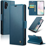 Custodia portafoglio in pelle con fibbia per Samsung Galaxy