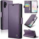 Custodia portafoglio in pelle con fibbia per Samsung Galaxy