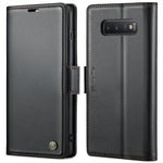Custodia portafoglio in pelle con fibbia per Samsung Galaxy A40