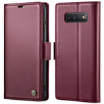 Custodia portafoglio in pelle con fibbia per Samsung Galaxy A40