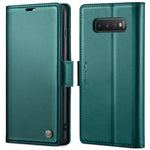 Custodia portafoglio in pelle con fibbia per Samsung Galaxy A40
