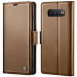 Custodia portafoglio in pelle con fibbia per Samsung Galaxy A40