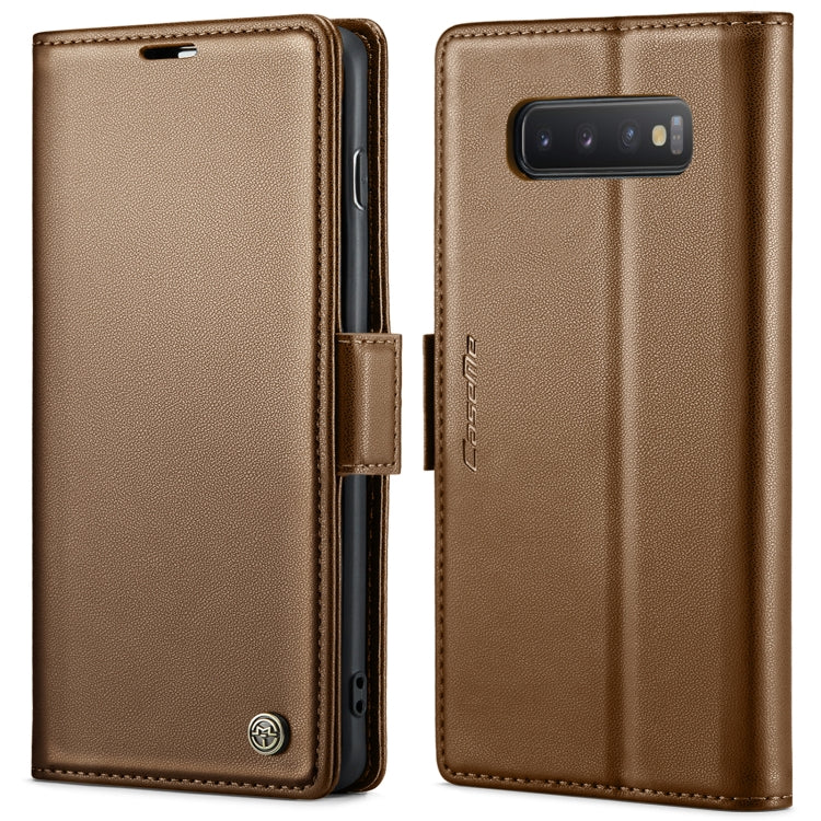 Custodia portafoglio in pelle con fibbia per Samsung Galaxy A40