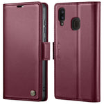 Custodia portafoglio in pelle con fibbia per Samsung Galaxy