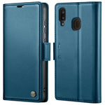 Custodia portafoglio in pelle con fibbia per Samsung Galaxy