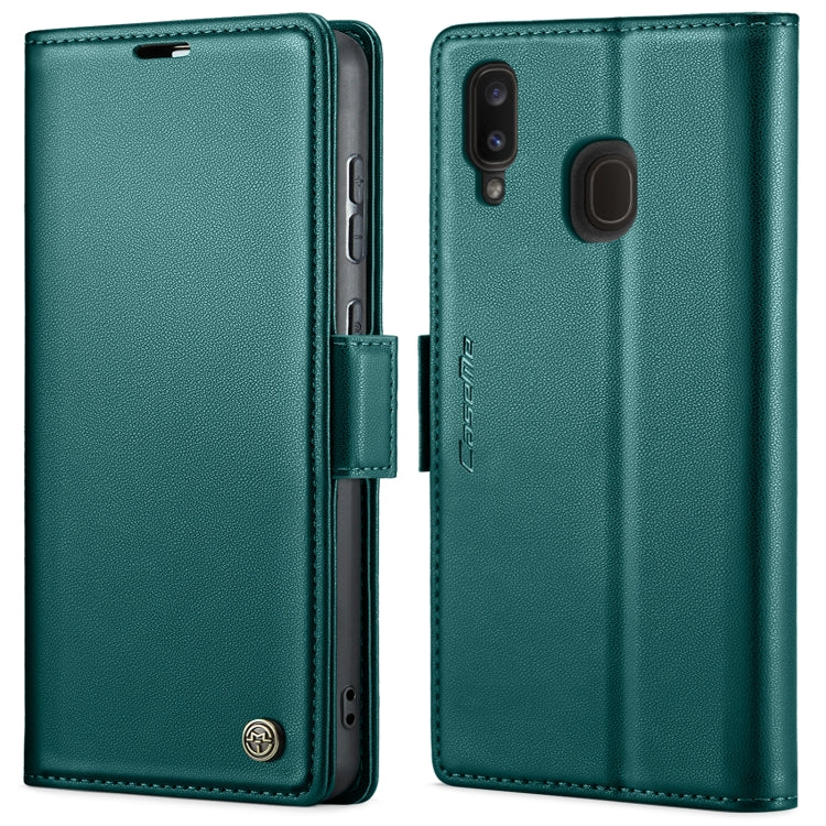 Custodia portafoglio in pelle con fibbia per Samsung Galaxy