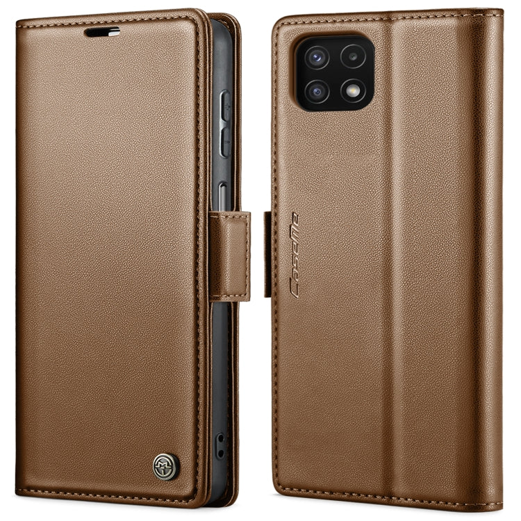 Custodia portafoglio in pelle con fibbia per Samsung Galaxy