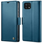 Custodia portafoglio in pelle con fibbia per Samsung Galaxy