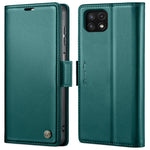 Custodia portafoglio in pelle con fibbia per Samsung Galaxy