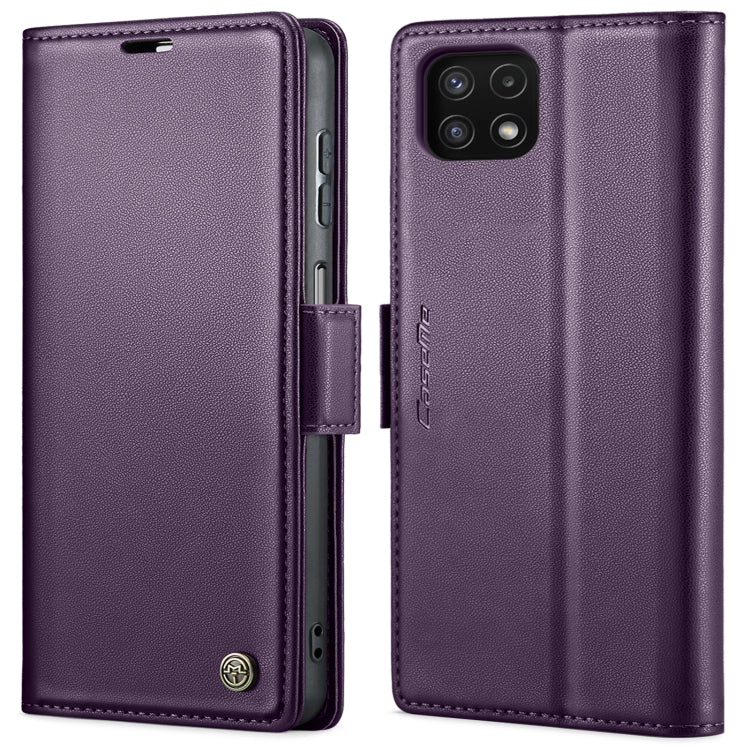 Custodia portafoglio in pelle con fibbia per Samsung Galaxy