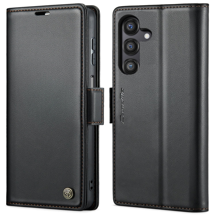 Custodia portafoglio in pelle con fibbia per Samsung Galaxy