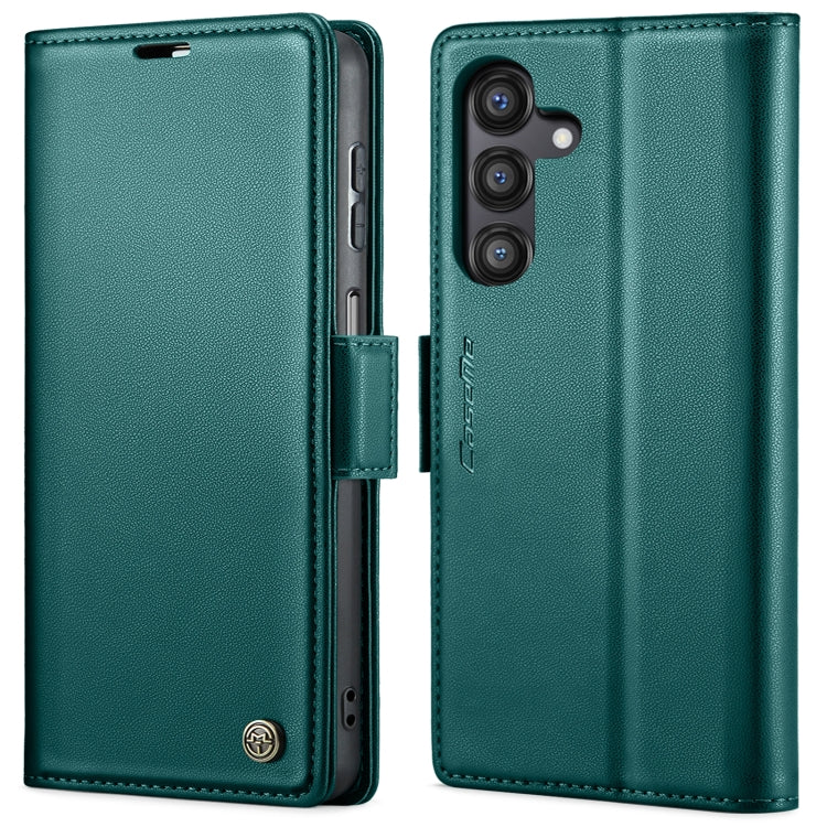 Custodia portafoglio in pelle con fibbia per Samsung Galaxy