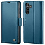 Custodia portafoglio in pelle con fibbia per Samsung Galaxy