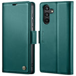 Custodia portafoglio in pelle con fibbia per Samsung Galaxy